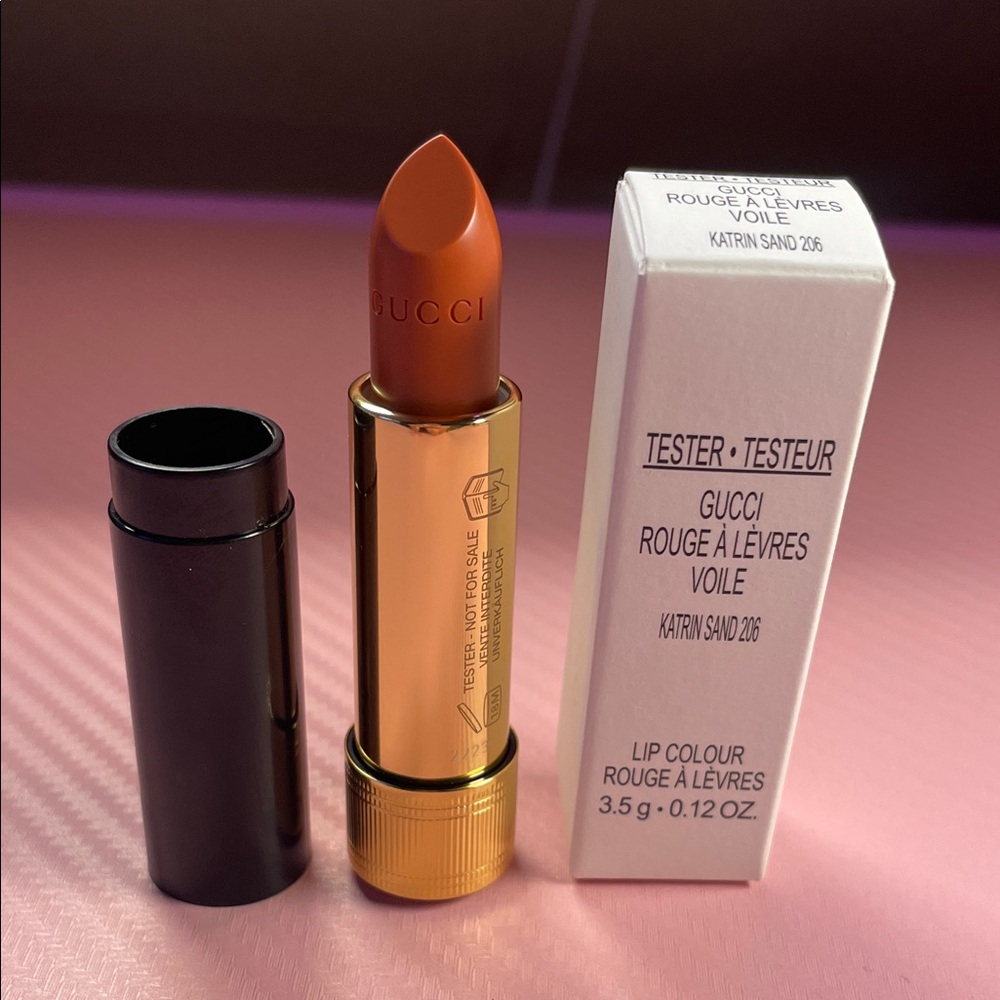 Gucci Rouge à Lèvres Voile Lipstick - Katrin Sand